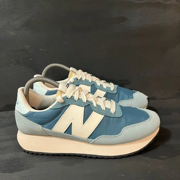 New Balance 237 Women’s Size 9 Blue Green Shoes Sneakers WS237DI1 - Picture 1 of 8
